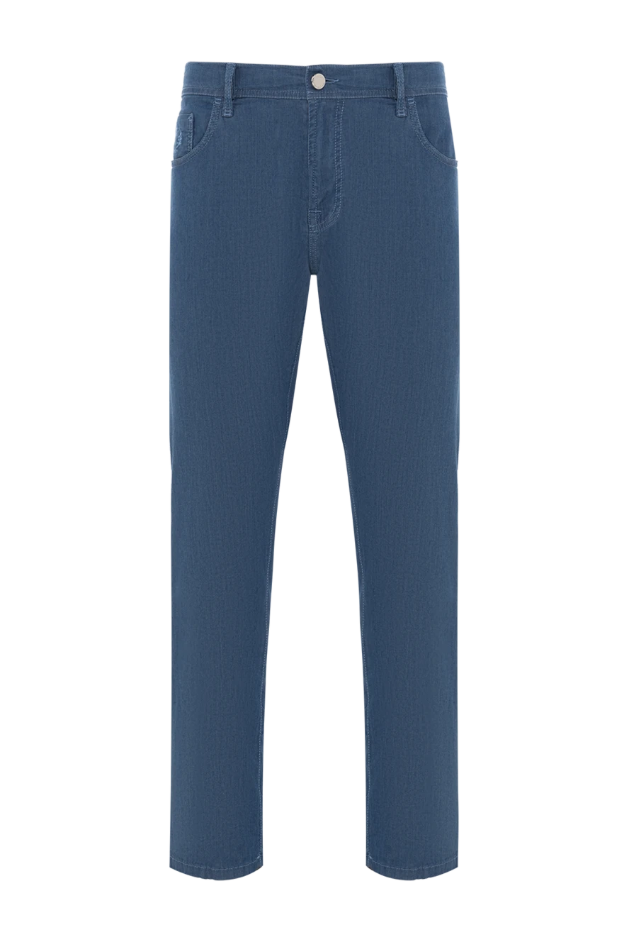 Scissor Scriptor хлопковые джинсы constantino с вставками из кожи крокодила 186942 - фото 1