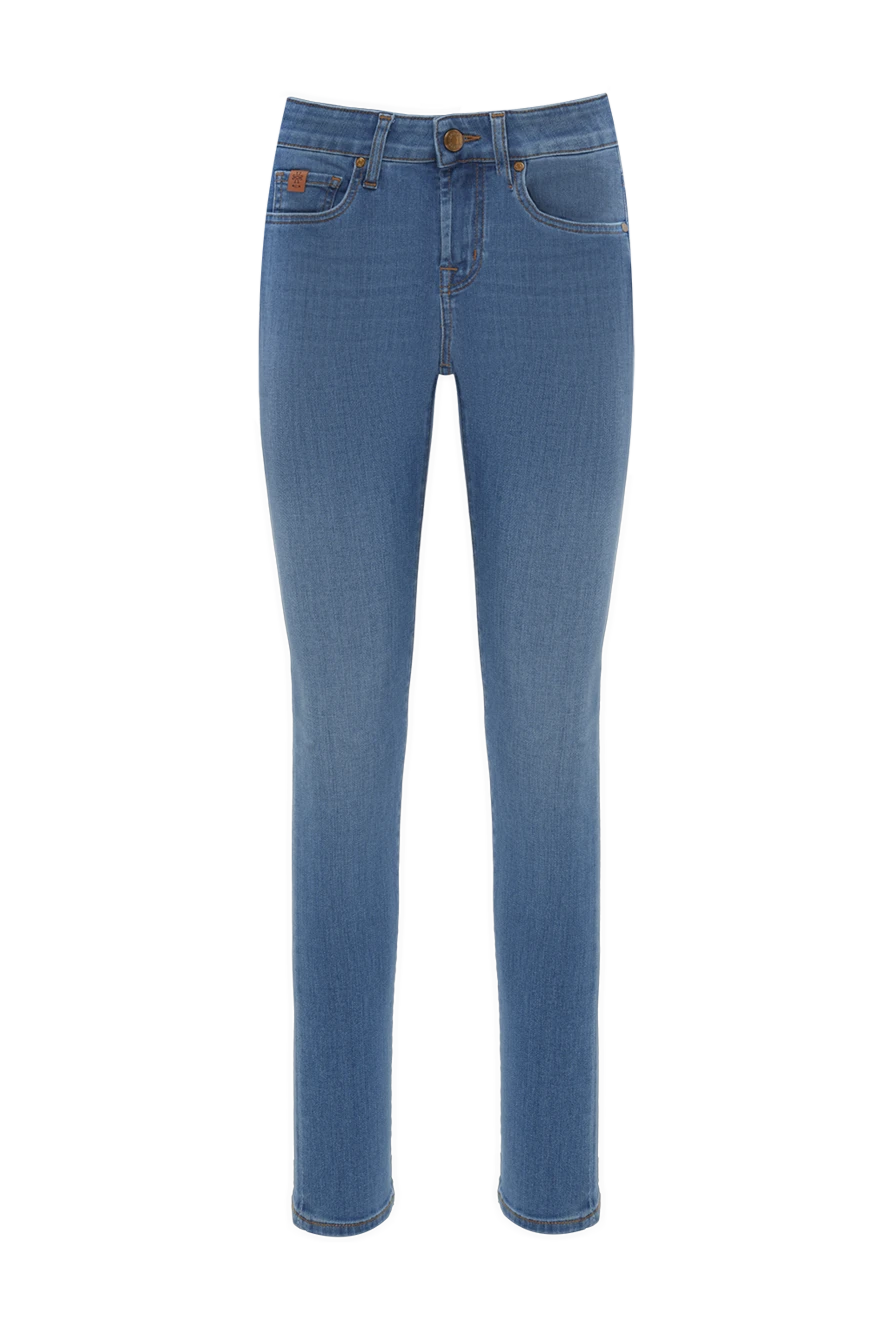 Jacob Cohen skinny blue jeans for women made of cotton 187019 - photo 1