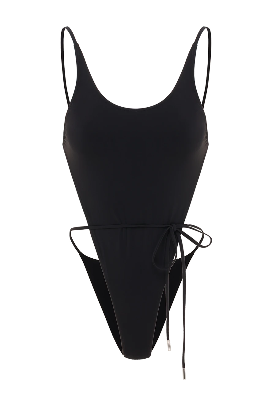 Saint Laurent купальник с открытой спиной черный 187108 - фото 1