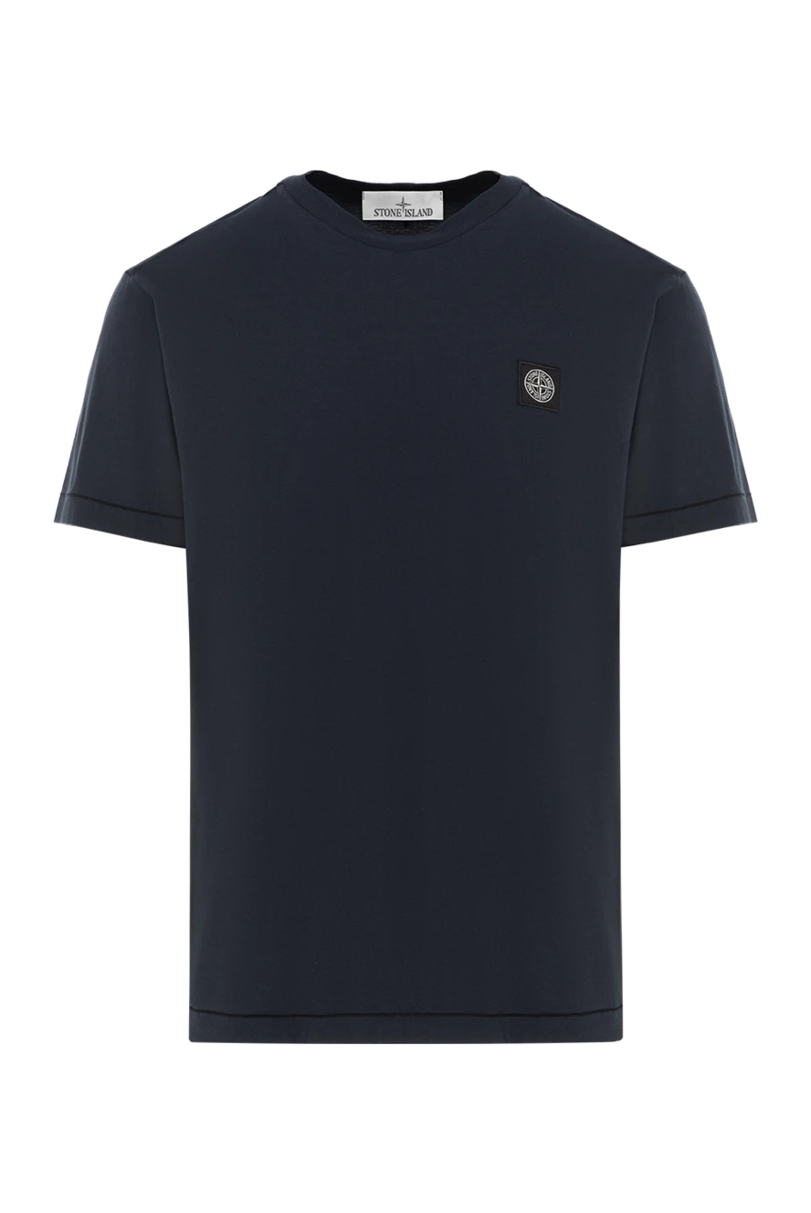 Stone Island blue cotton jersey t-shirt with compass patch
187513 - photo 1