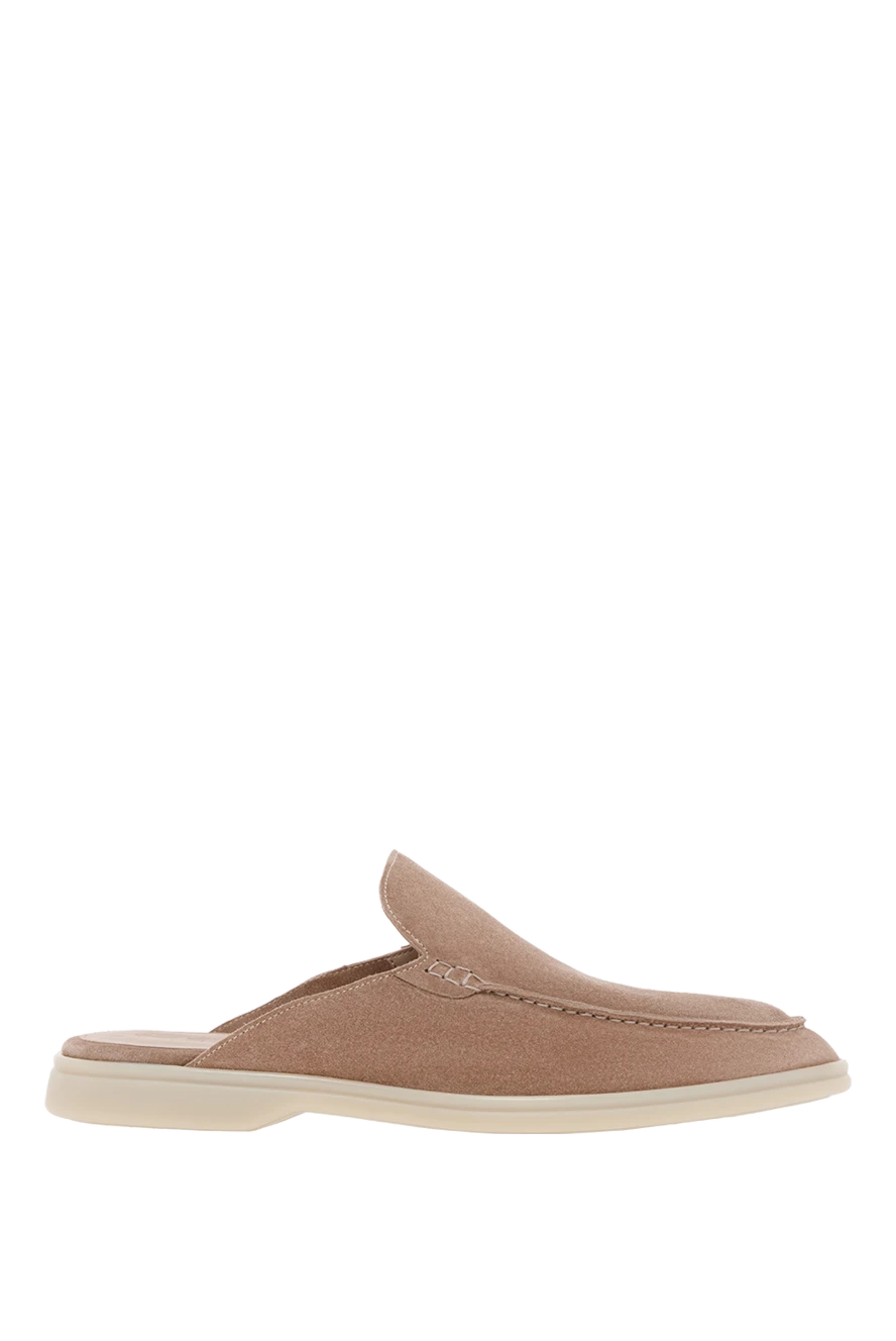 Cesare di Napoli ақ табаны бар бежевый күдері сырғымалар 187529 - фото 1