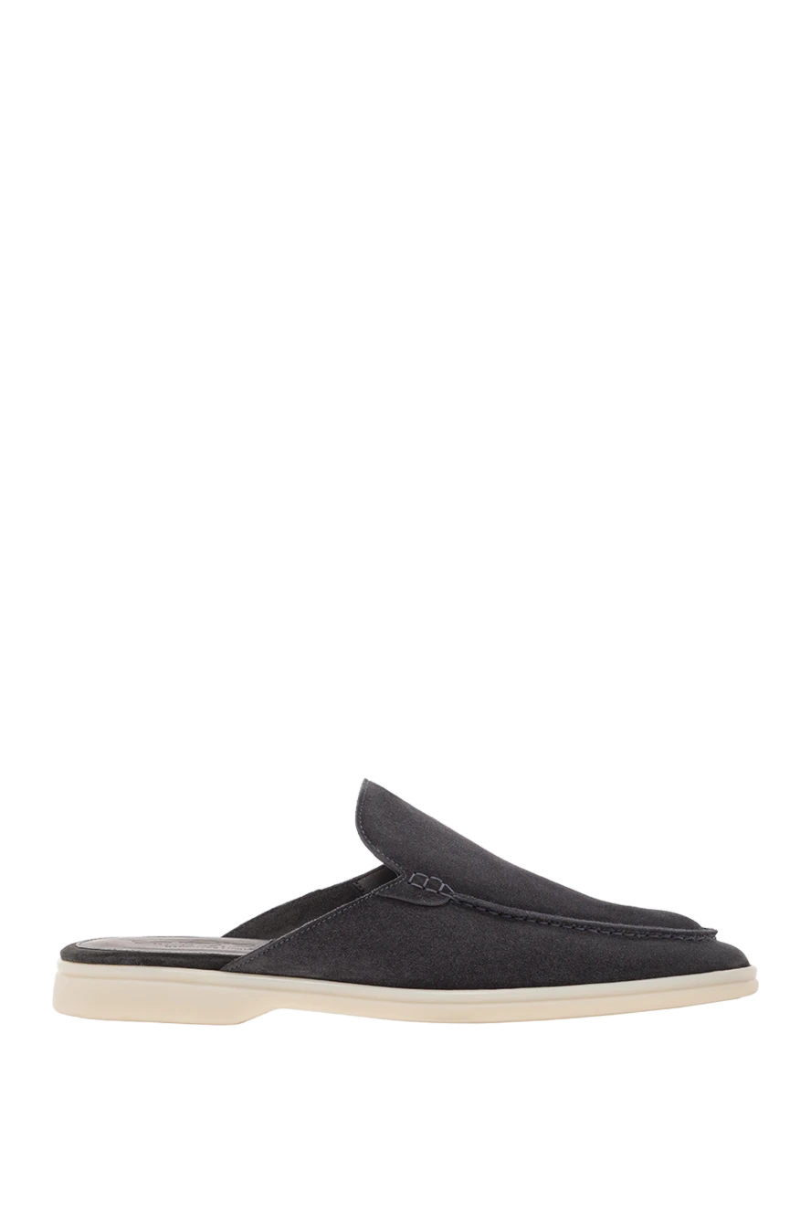 Cesare di Napoli ақ табаны бар қара көк күдері сырғымалар 187536 - фото 1