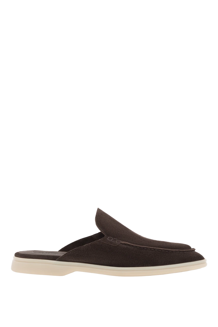 Cesare di Napoli күдері қоңыр ерлерге арналған тәпішке 187537 - фото 1