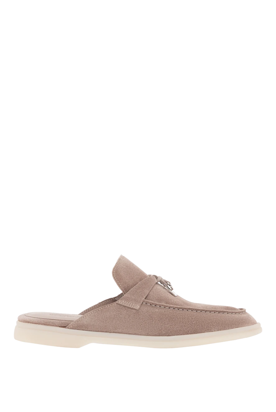 Fleur de Paris әйелдерге арналған бежевый күдері қашырлар 187541 - фото 1