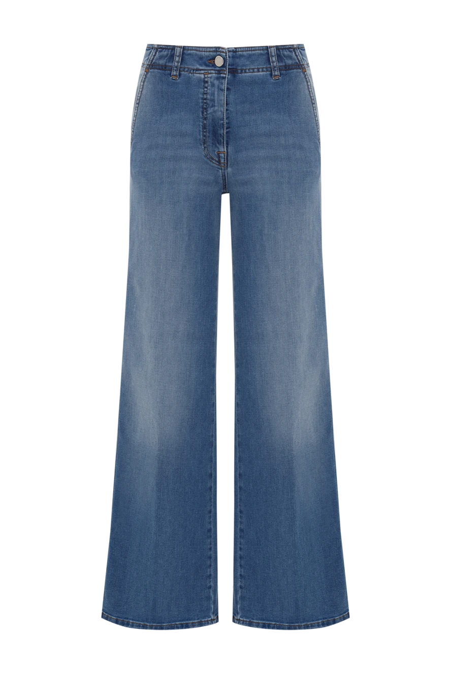 Peserico джинсы с пятью карманами из легкого комфортного хлопкового денима 187674 - фото 1