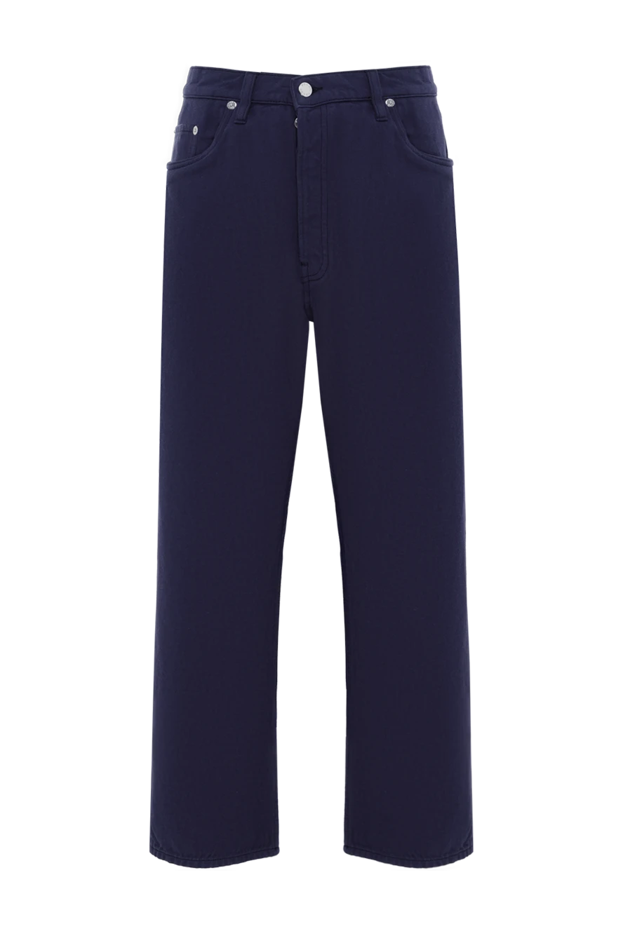 Prada прямые джинсы из денима синие мужские 187732 - фото 1