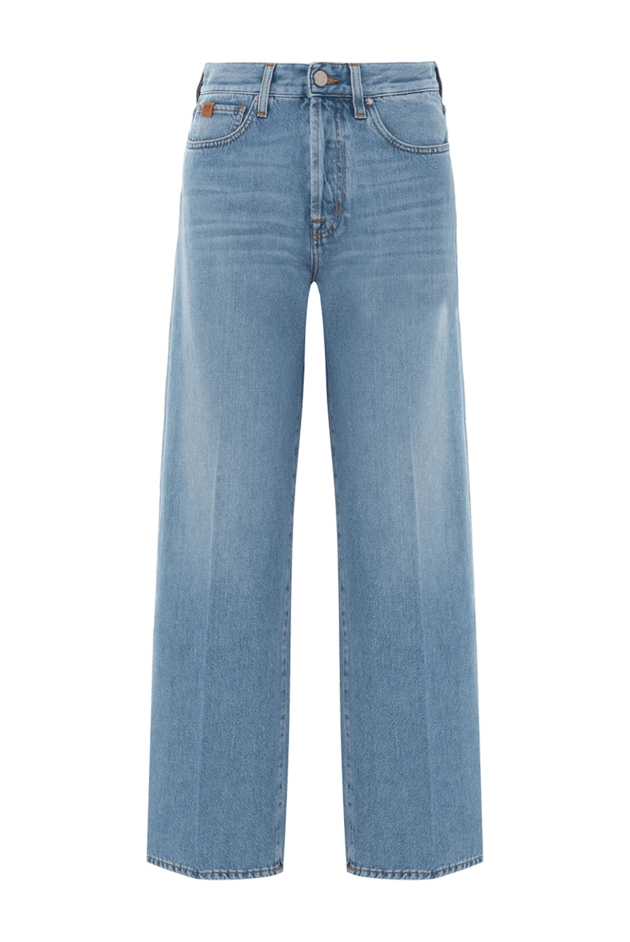 Jacob Cohen women's blue wide leg straight jeans 187804 - photo 1