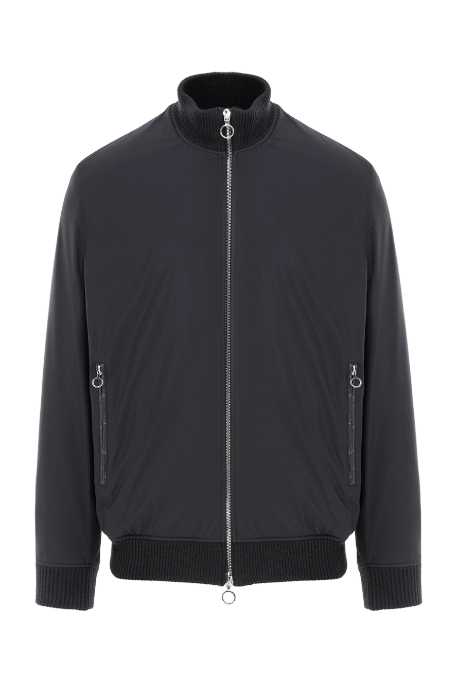 Seraphin куртка-бомбер на молнии с воротником-стойкой и отделкой из кожи крокодила
187893 - фото 1