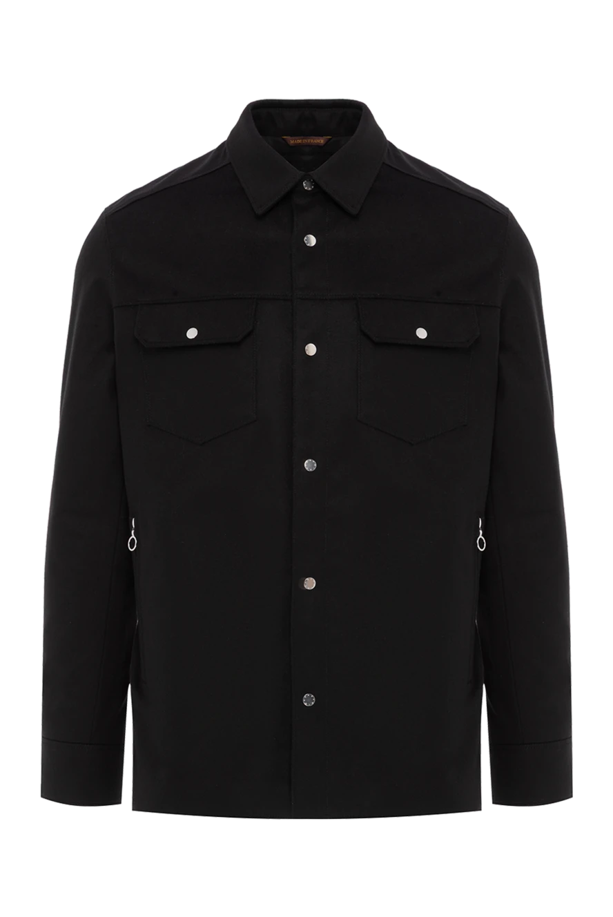 Seraphin кашемировая куртка -рубашка черная мужская 187895 - фото 1