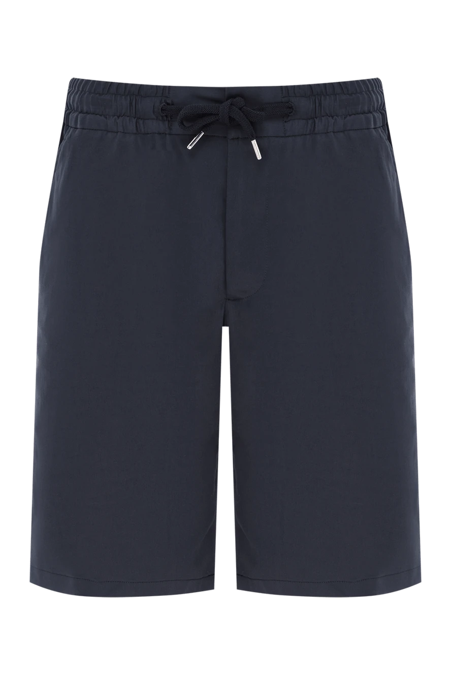 Cesare di Napoli жіптері бар ерлер көк бермуд шорты 188007 - фото 1