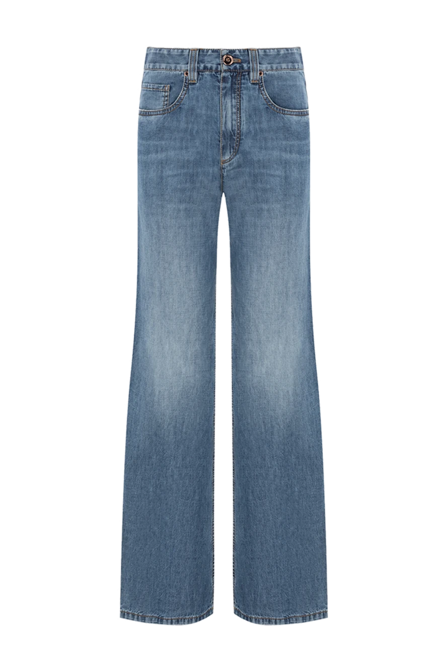 Brunello Cucinelli әйелдерге арналған заманауи бос жеңіл джинсы 188033 - фото 1