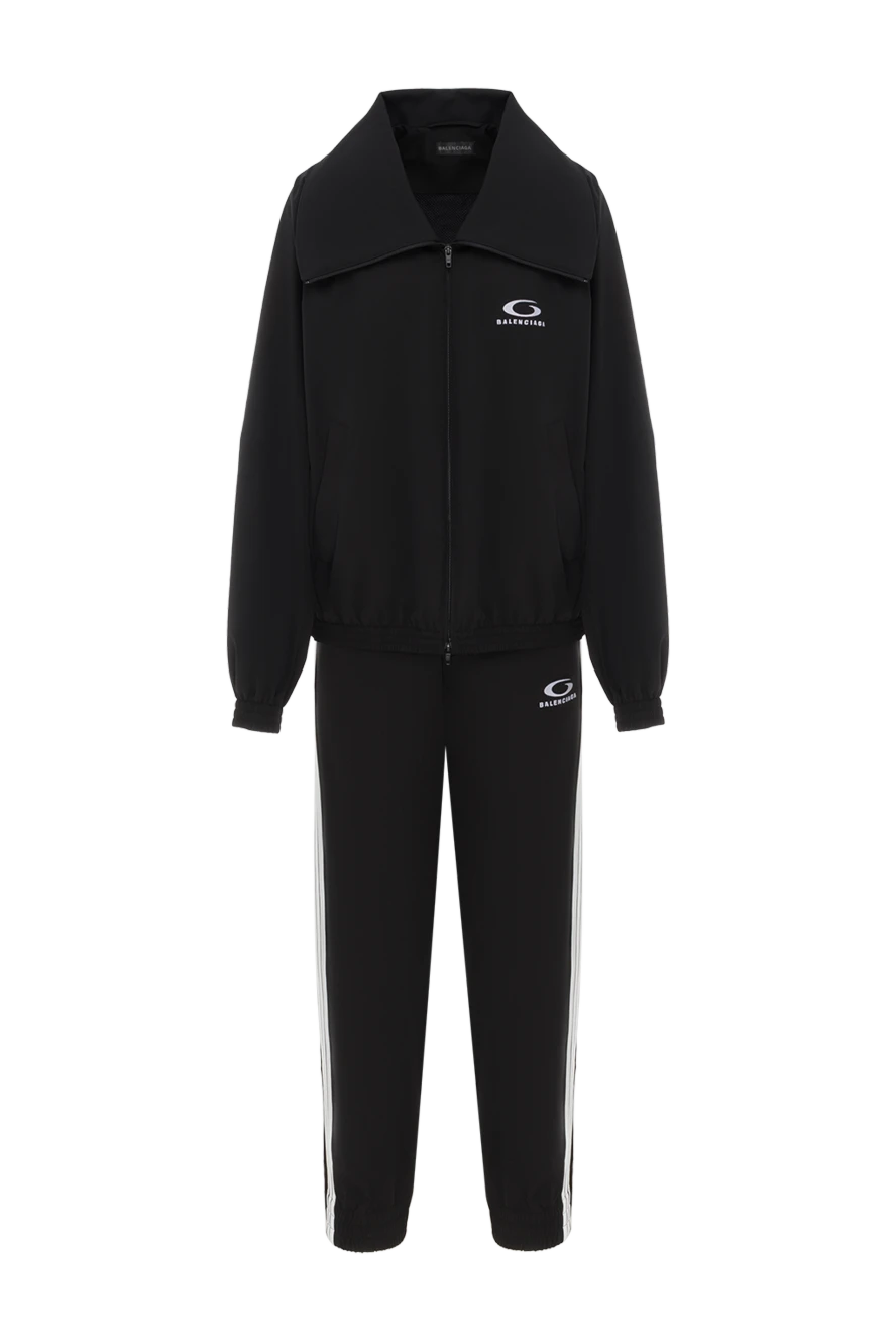 Balenciaga женская спортивная куртка с высоким воротником и облегающие брюки 188145 - фото 1