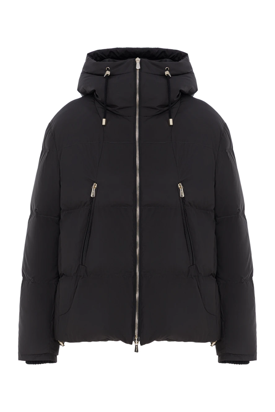 Enrico Mandelli black lightweight down jacket with hood for women 188298 - photo 1