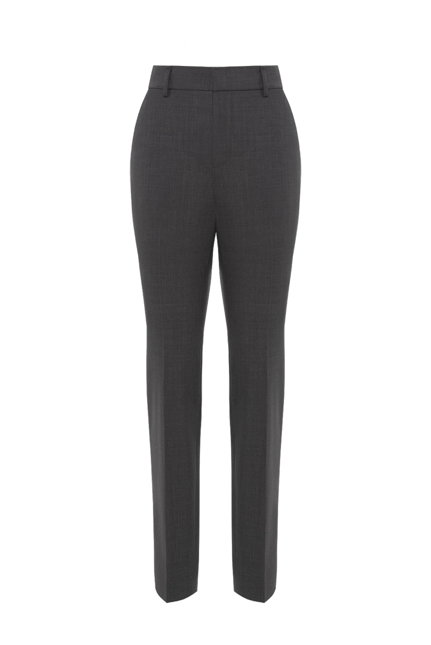 Brunello Cucinelli монил тізбегі бар сұр жұқа әйелдер шалбары 188331 - фото 1