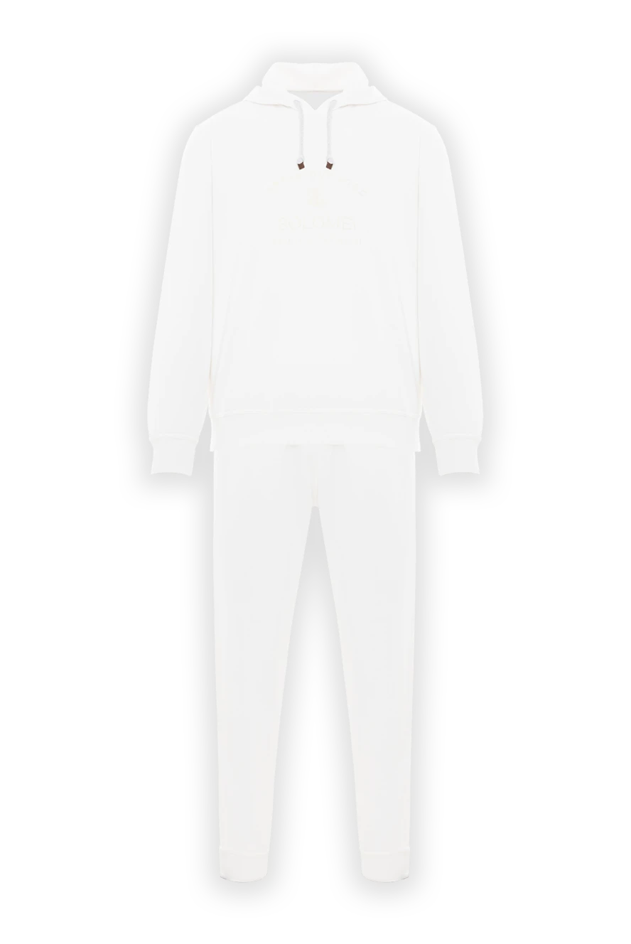 Brunello Cucinelli белый спортивный сет с вышивкой и удобной посадкой
188821 - фото 1