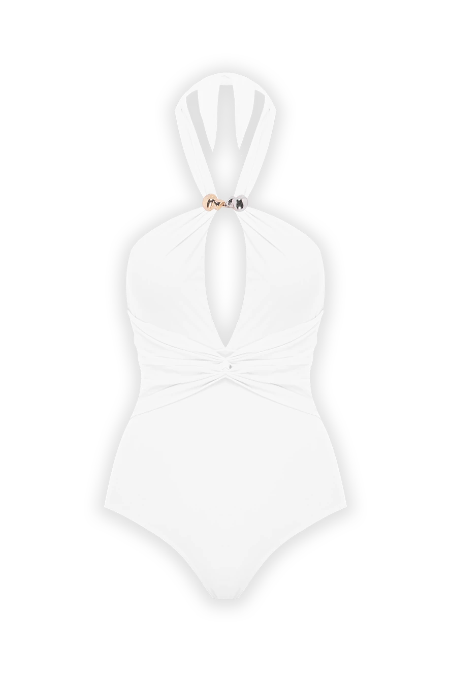 Moeva цельный купальник sandro белый 188960 - фото 1