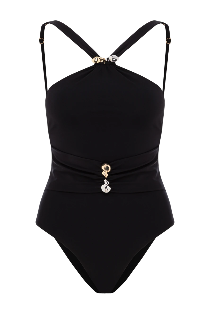 Moeva one-piece swimsuit lyra black high neck black 188963 - photo 1