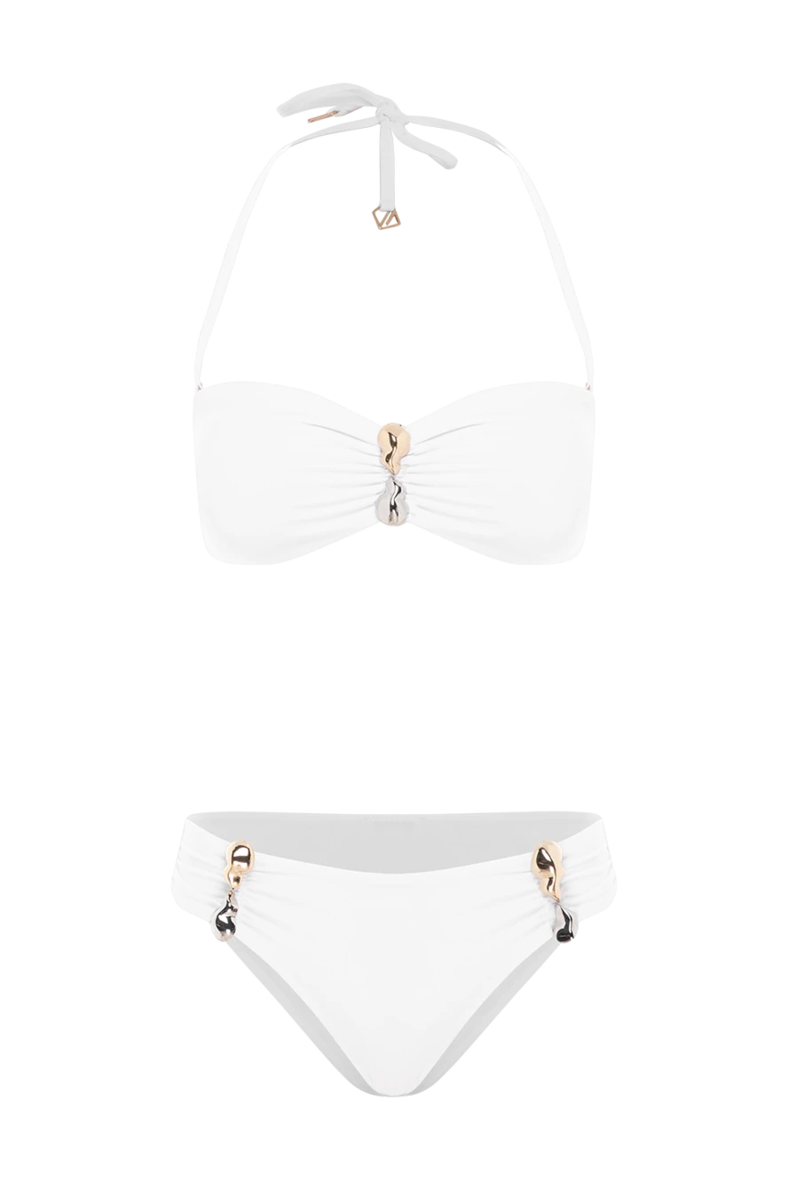 Moeva белый раздельный купальник с аксессуарами llana 188966 - фото 1