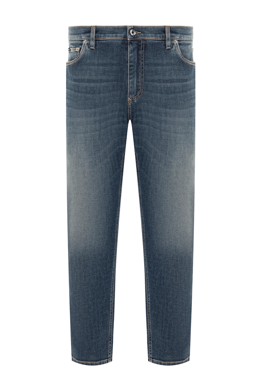 Dolce & Gabbana артқы қалтасында қолтаңбасы бар созылған джинсы шалбар 188968 - фото 1