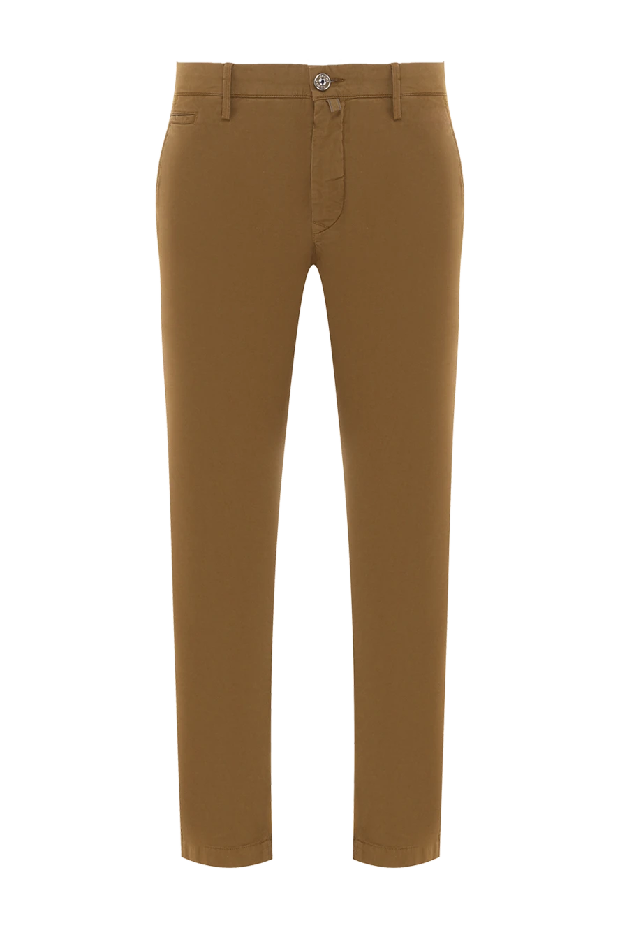Jacob Cohen bobby slim stretch cotton chinos brown men 189037 - photo 1
