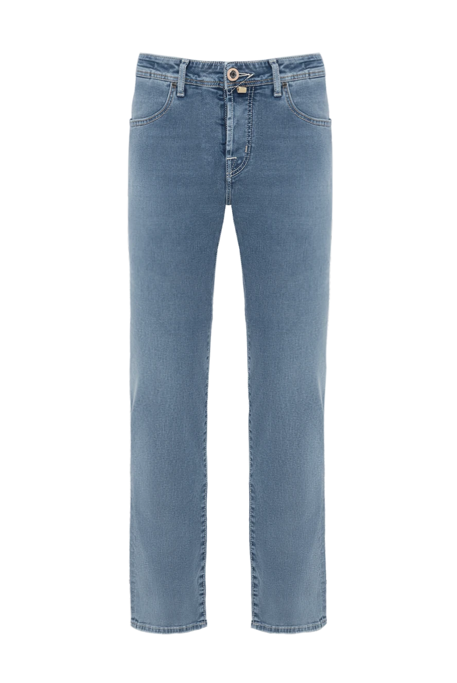 Jacob Cohen bard light blue 5 pocket jeans with logo patch 189042 - photo 1