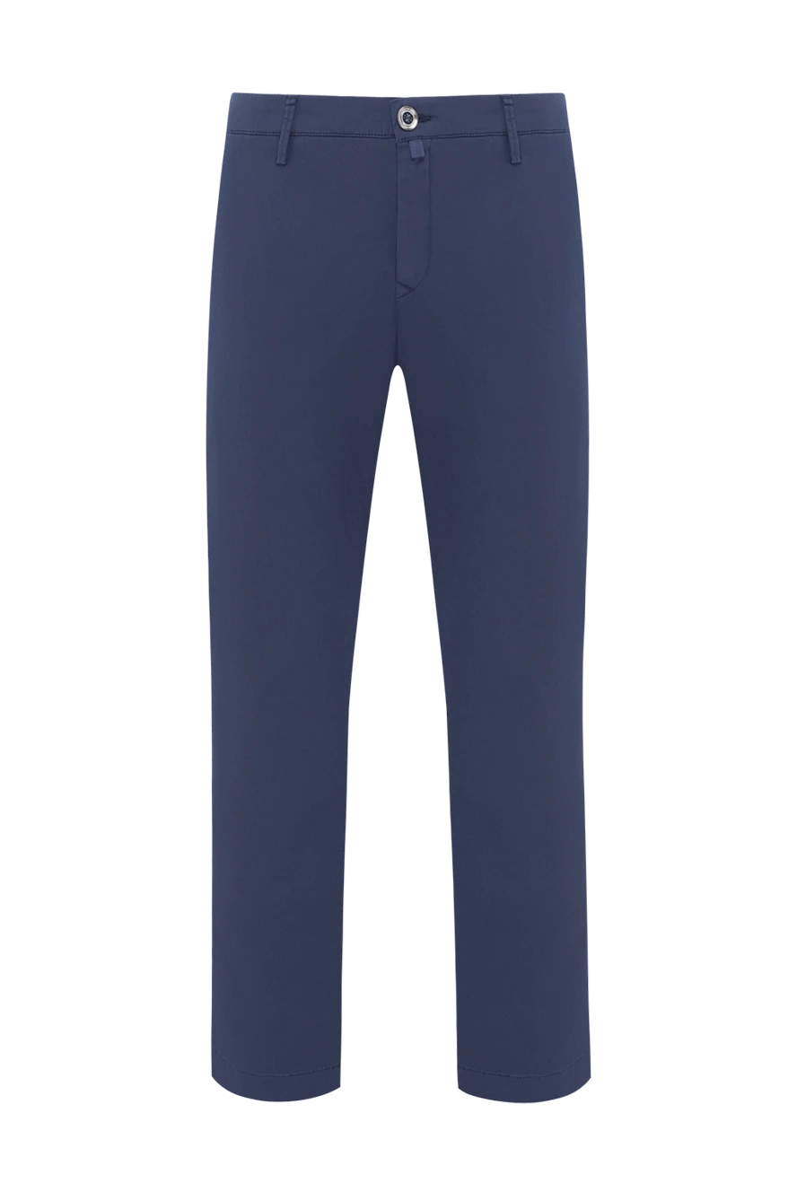 Jacob Cohen ерлерге арналған көгілдір созылған мақта лиоцеллді шалбар 189074 - фото 1