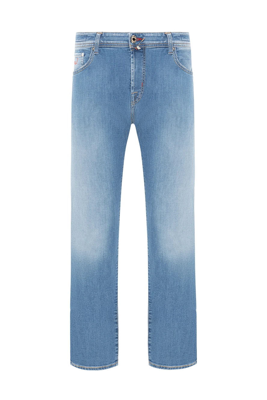 Jacob Cohen ерлерге арналған көк түсті тік мақта джинсы
189081 - фото 1