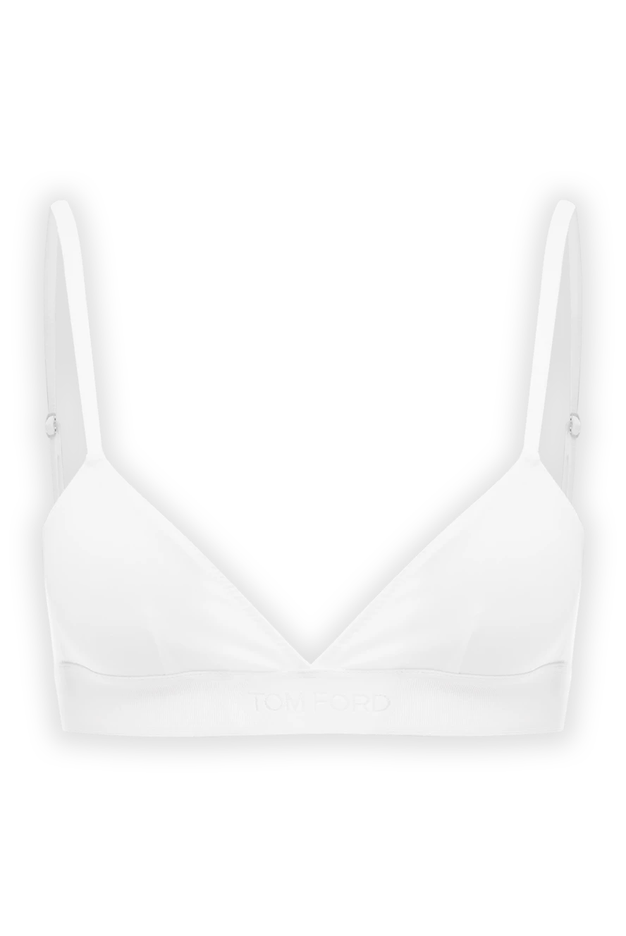 Tom Ford фирмалық созылған көкірекше ақ модаль 189107 - фото 1