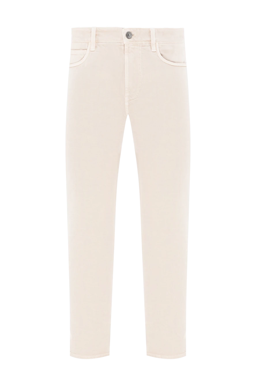 Loro Piana quarona 5 pocket jeans in beige cotton denim 189398 - photo 1