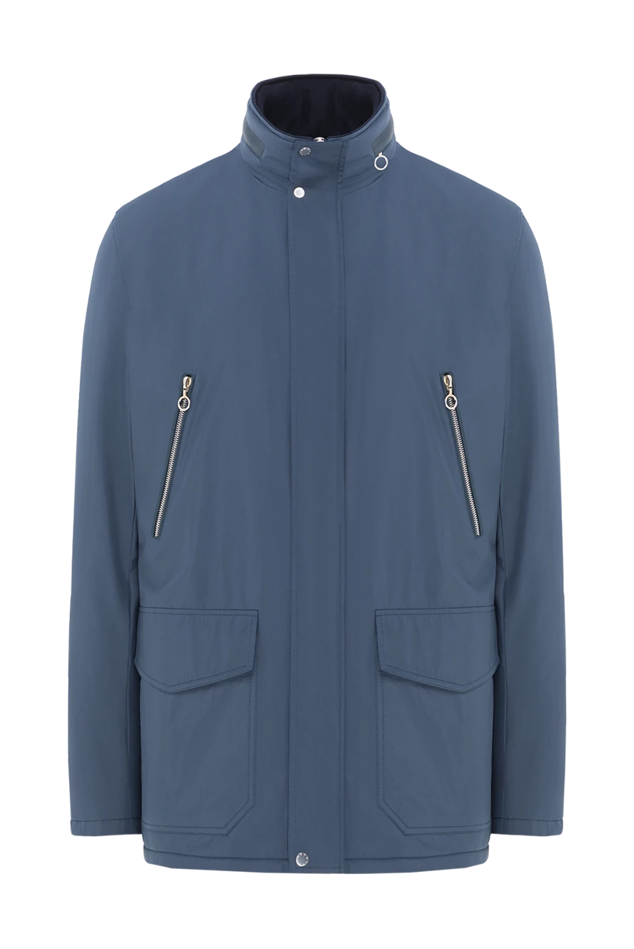 Seraphin лёгкая городская парка с кожей и диагональными молниями
189560 - фото 1