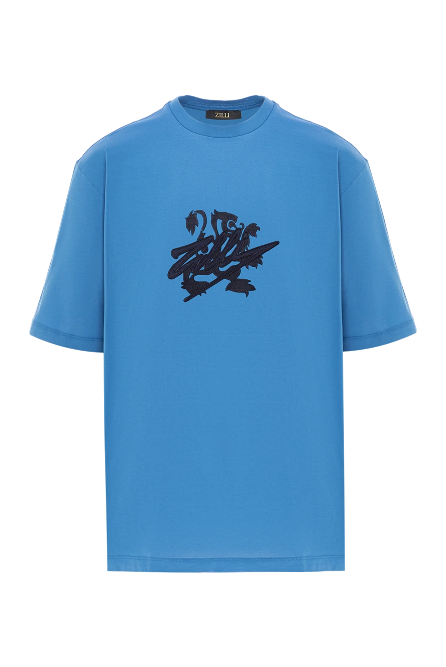 Zilli контрасты бедерлі логотипі мен символдары бар zilli мақта-мата футболка
189604 - фото 1