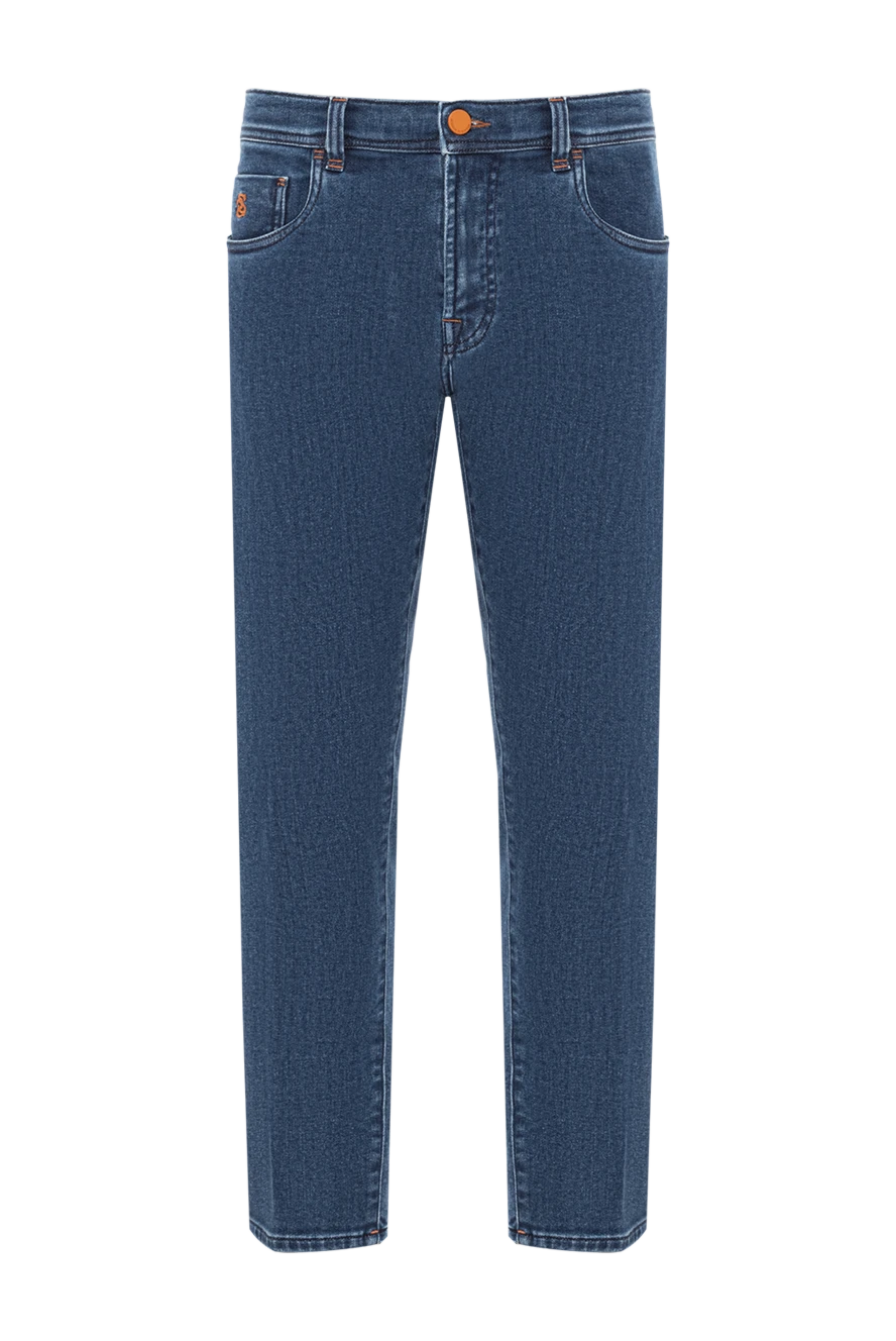 Scissor Scriptor джинсы с оранжевыми акцентами и вышитым логотипом на поясе
189726 - фото 1