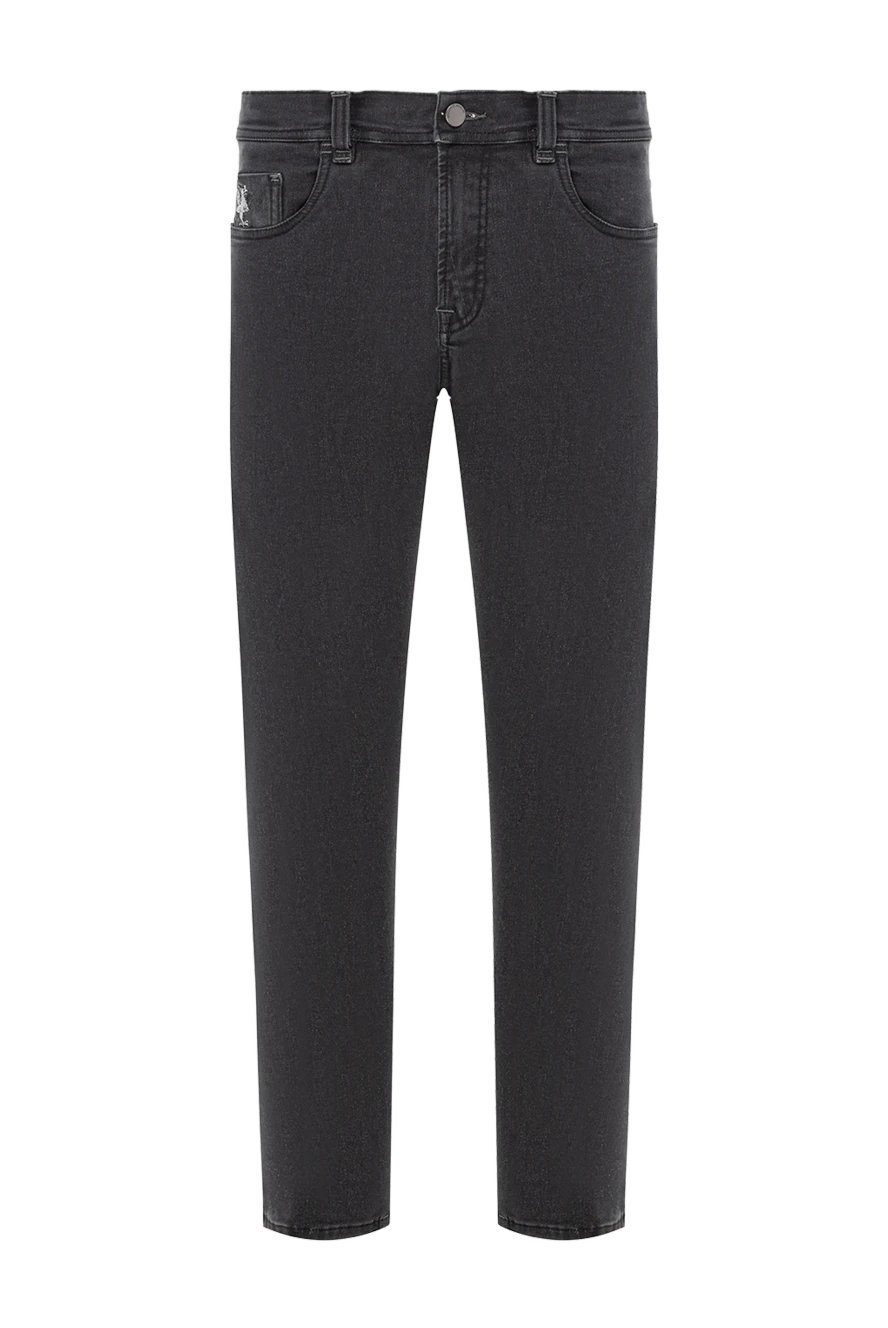 Scissor Scriptor black stretch denim jeans with emblem on the back pocket
189727 - photo 1