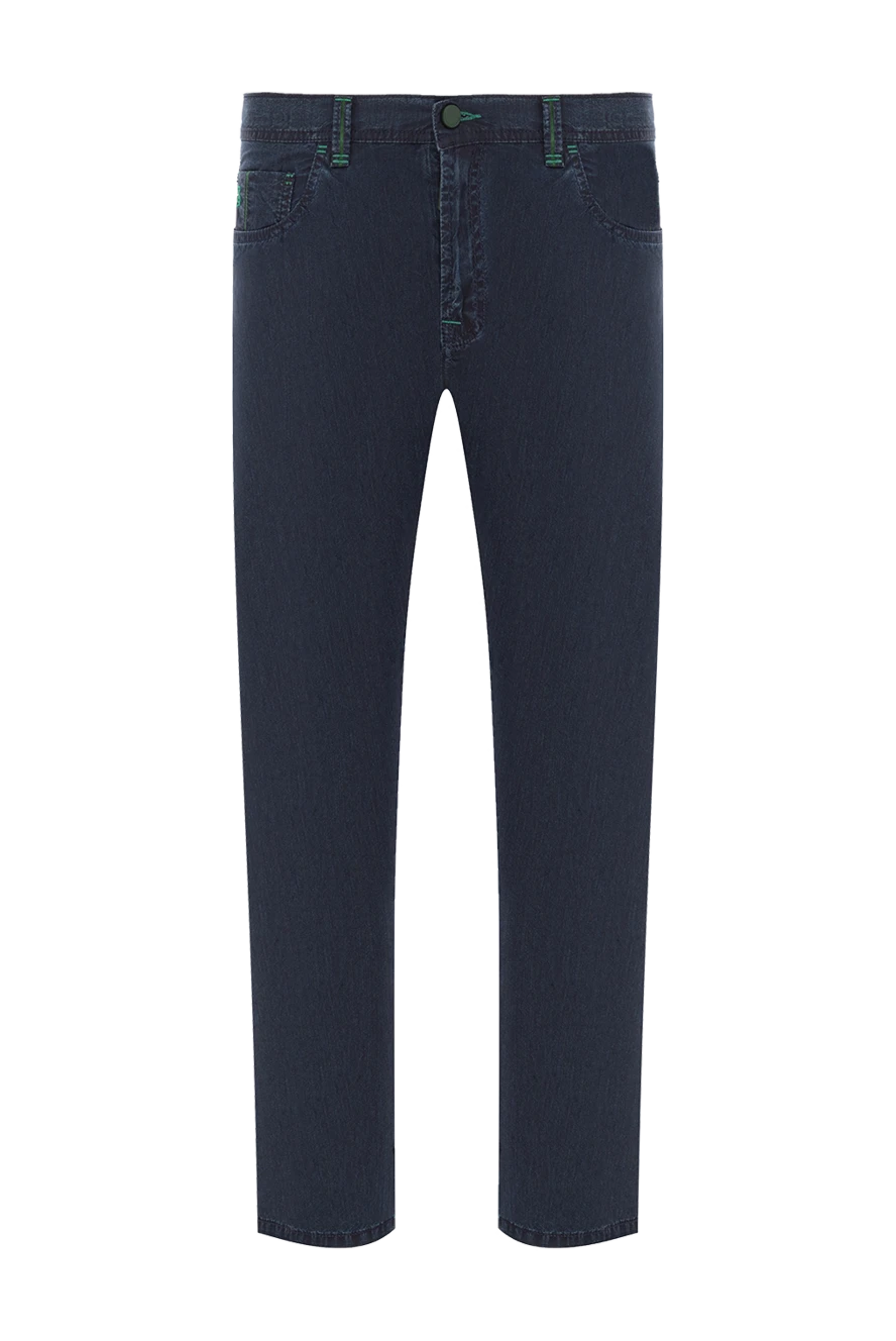 Scissor Scriptor прямые джинсы с зелёными шлёвками и кантом
189792 - фото 1