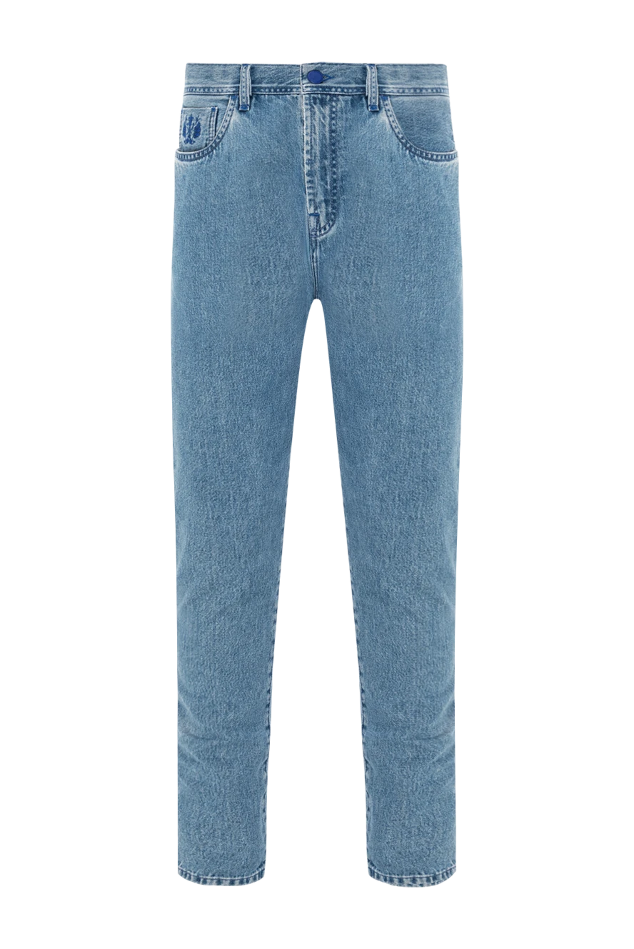 Scissor Scriptor светло-голубые джинсы с винтажным оттенком
189818 - фото 1