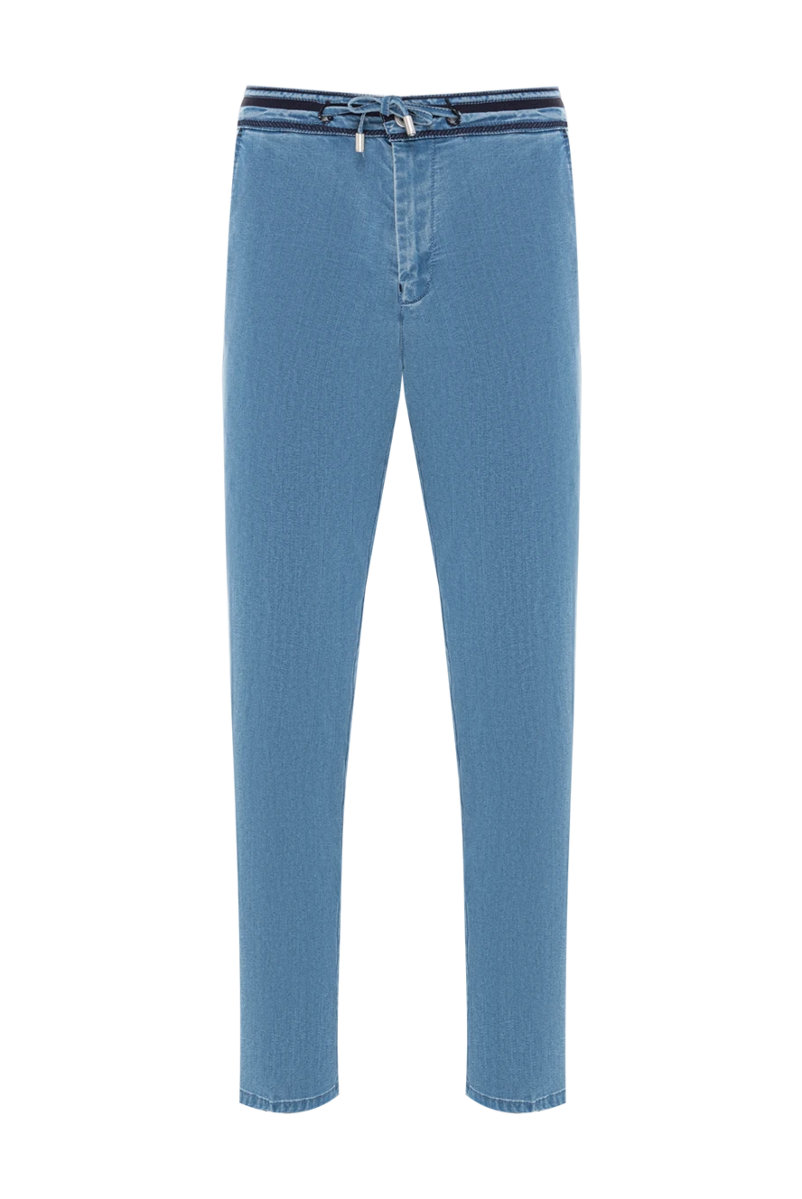 Scissor Scriptor свободные голубые джинсы с контрастным поясом на кулиске
189840 - фото 1