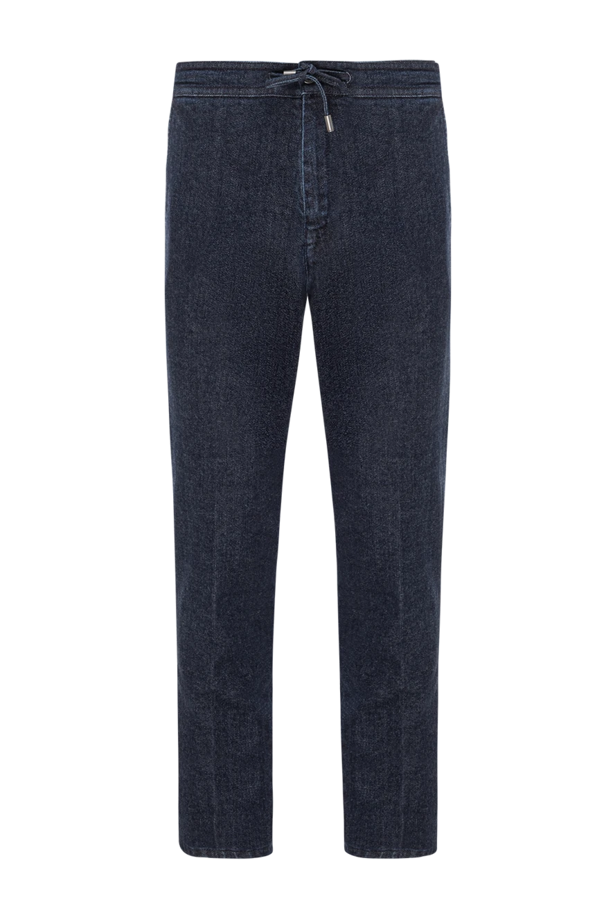 Scissor Scriptor мақта мен кашемирден жасалған қара көк джинсы ерлер жүгірулері
189845 - фото 1