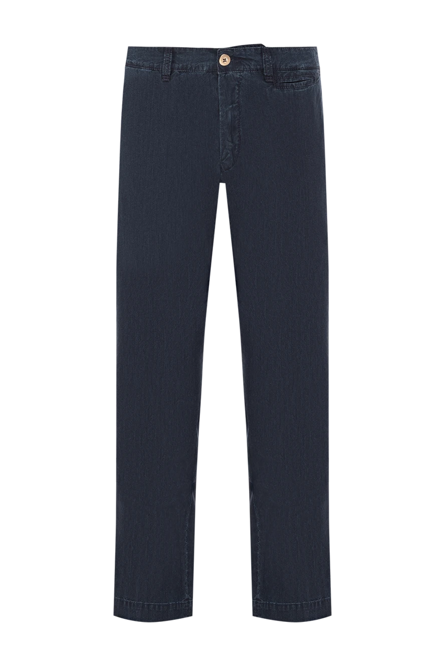 Scissor Scriptor джинсы из тёмного денима с винтажным эффектом и мягкой фактурой 189857 - фото 1