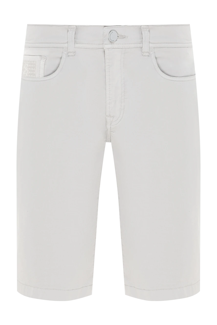 Scissor Scriptor light cotton shorts with branded details and a comfortable fit
189873 - photo 1