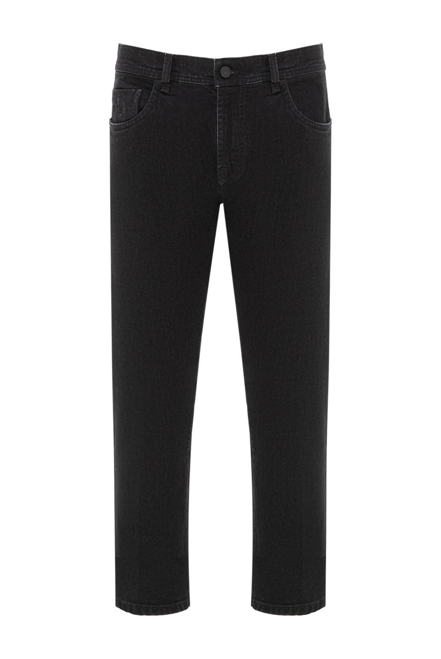 Scissor Scriptor тікелей кесілген және классикалық бекітетін қара джинсы
189903 - фото 1