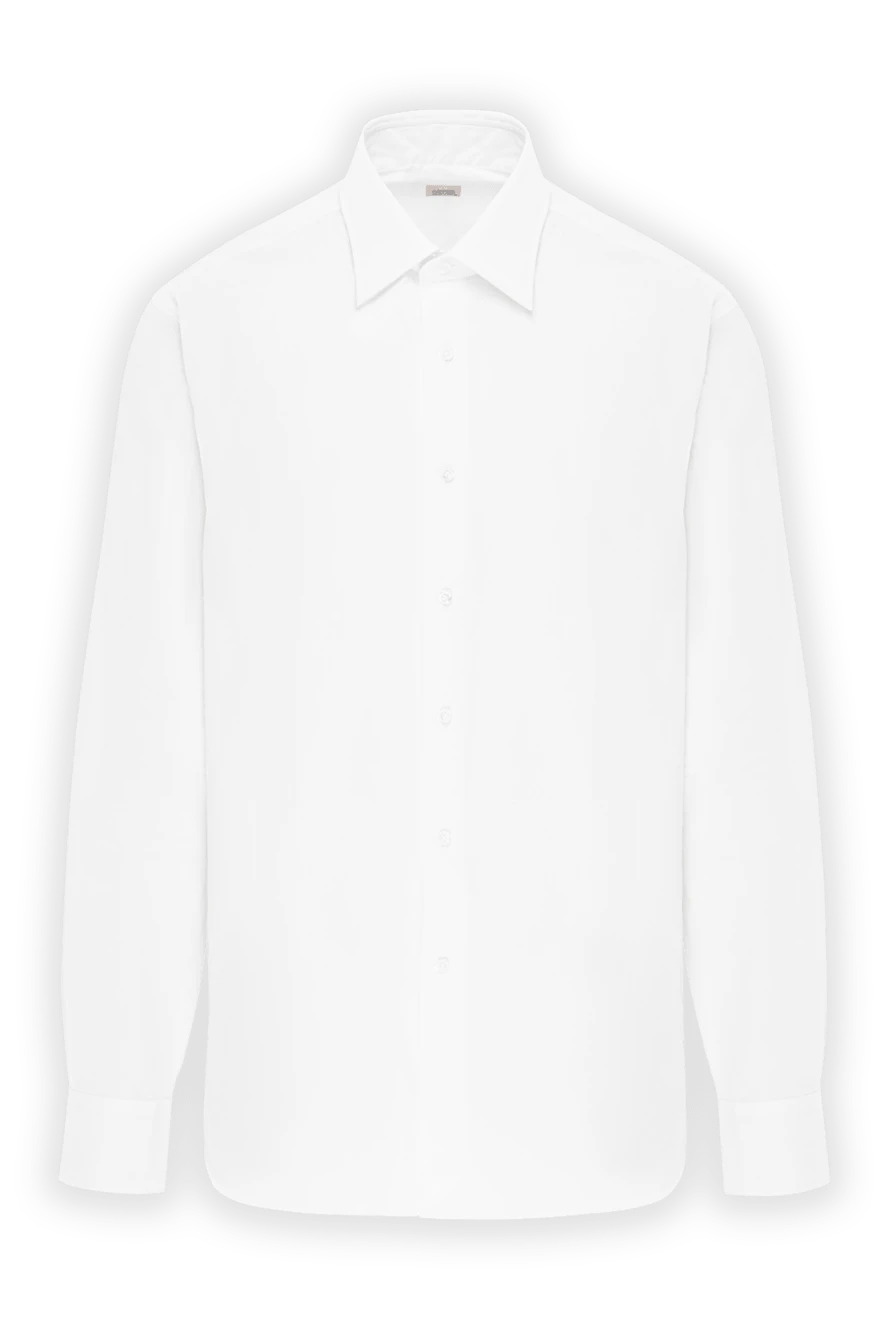 Alessandro Gherardi men's white shirt with french poplin collar 189917 - photo 1