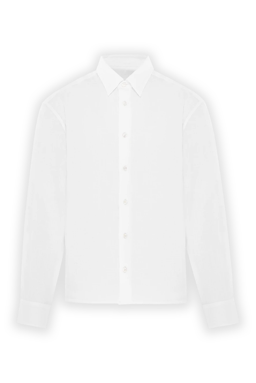 Brioni white linen shirt in a classic cut
190005 - photo 1