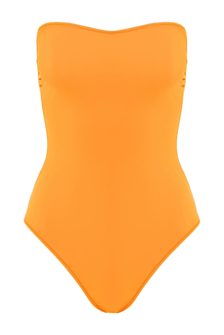 Alex Riviere слитный оранжевый купальник anja без бретелек 190167 - фото 1