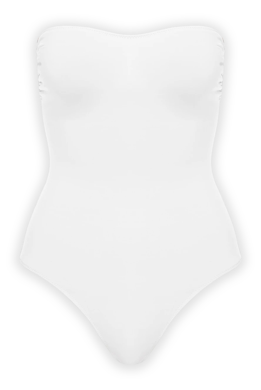 Alex Riviere anja бір бөлікті ақ белдіксіз купальник 190168 - фото 1