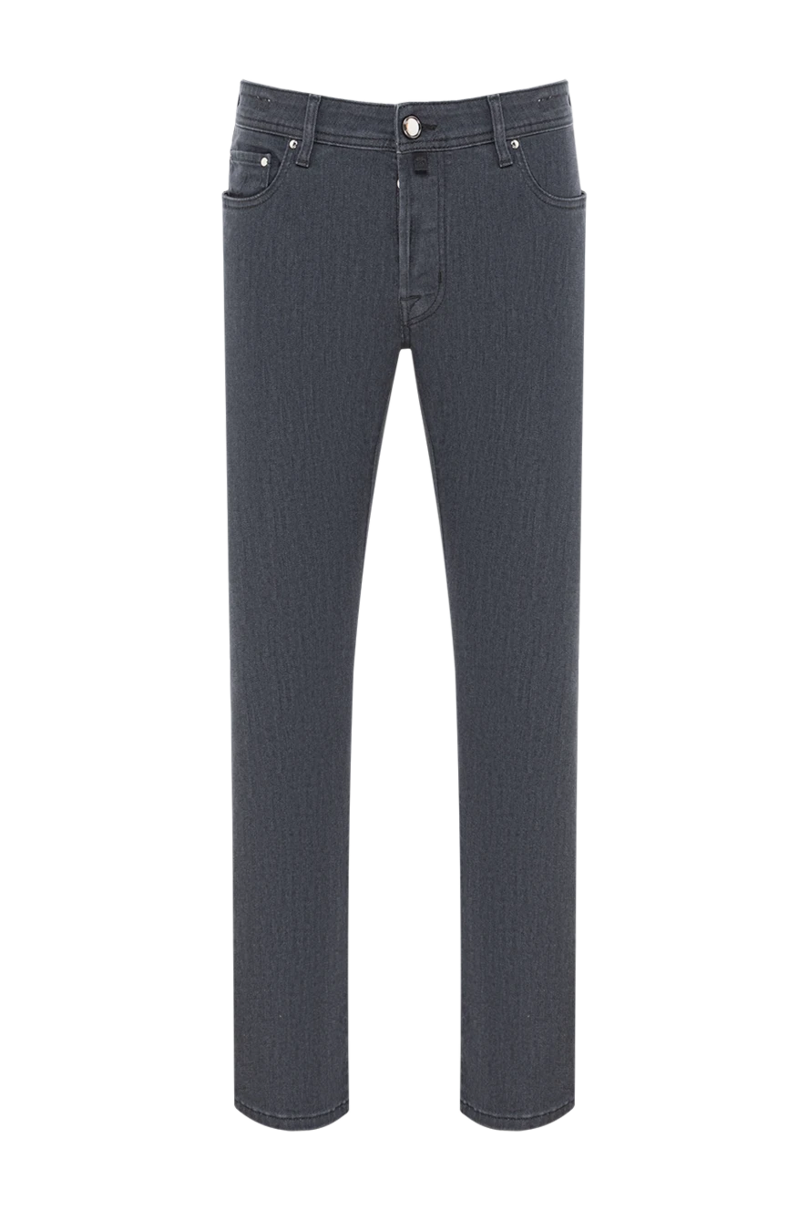 Jacob Cohen джинсы мужские хлопковые серые для повседневного стиля 190198 - фото 1