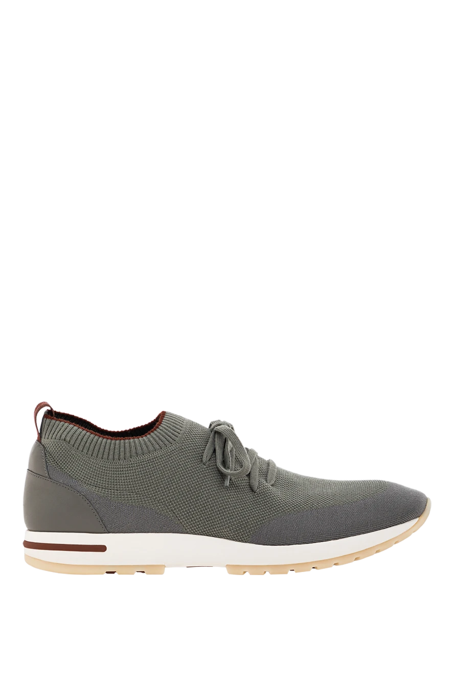 Loro Piana кроссовки 360 lp flexy walk из двухслойной шерсти wish зеленые 190214 - фото 1