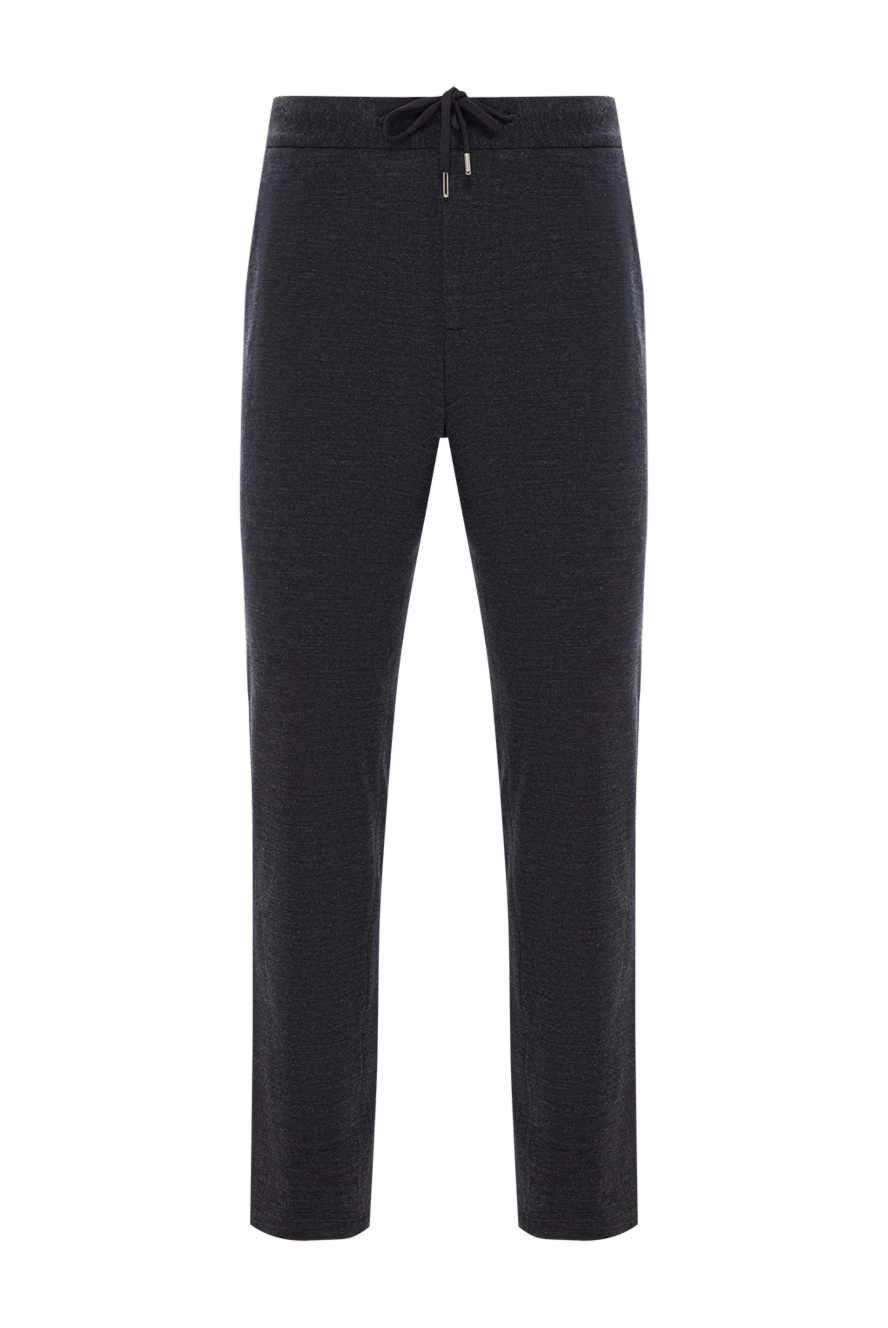 Cesare di Napoli күңгірт көк түсті ерлер шалбары 190343 - фото 1