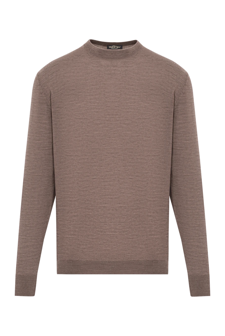 Cesare di Napoli мужской джемпер из шерсти с гладкой фактурой
190433 - фото 1