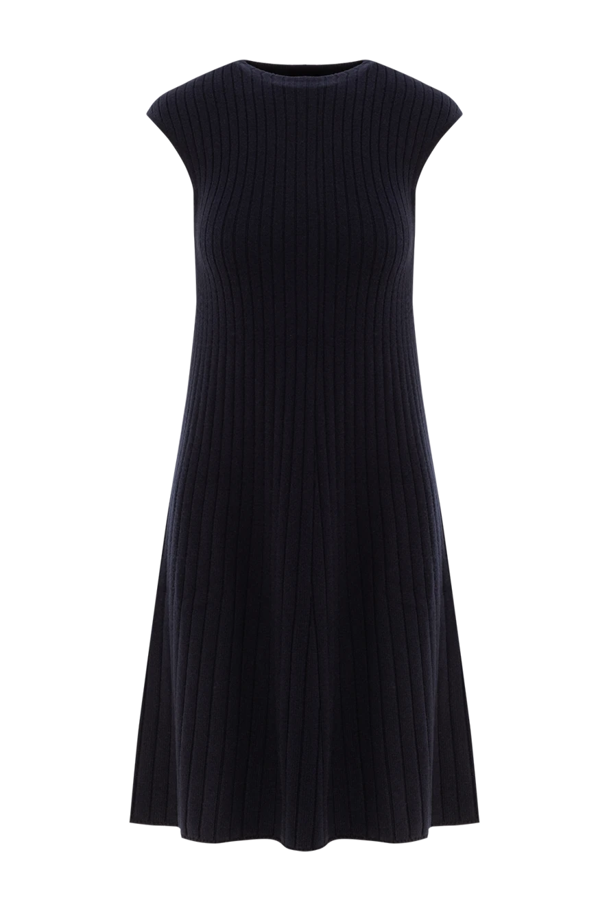 Loro Piana платье coste из кашемира синее
190498 - фото 1