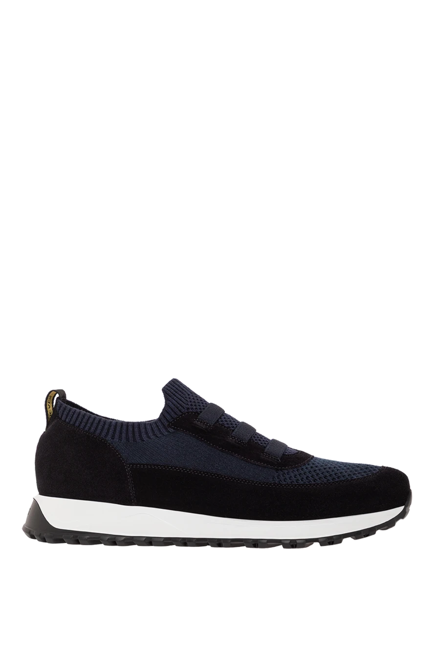 Doucal`s күдері кірістірілген және тоқыма үстіңгі ерлер кроссовкалары 190537 - фото 1